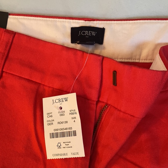 Jcrew  3 1/2 classic chino shorts - Picture 5 of 5